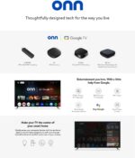 onn. 4K Streaming Device with Google TV, 8GB Storage, 2GB RAM, Ultra HD Smart TV... - Image 10