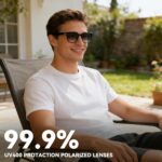 Smart Bluetooth Glasses for Men Women, Ai Smart Glasses with Open-Ear Audio, Voi... - Image 5