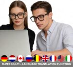 Smart Bluetooth Glasses for Men Women, Ai Smart Glasses with Open-Ear Audio, Voi... - Image 6
