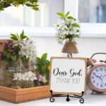 Home Decor, Farmhouse Shelf Table Decor, Christian Office Home Décor Accents For... - Image 4