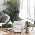 Home Decor, Farmhouse Shelf Table Decor, Christian Office Home Décor Accents For... - Image 6