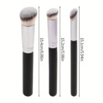3-Piece Makeup Brush Set - Foundation, Concealer & Eyeshadow Brushes for Flawles... - Image 6