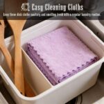 24 Pack Kitchen Dishcloths - Does Not Shed Fluff - Reusable Dish Towels, Dish cl... - Image 6