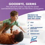 Lysol Disinfectant Spray, Household Cleaning Supplies, Disinfecting Multi-Purpos... - Image 4