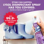 Lysol Disinfectant Spray, Household Cleaning Supplies, Disinfecting Multi-Purpos... - Image 6