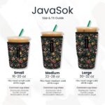 Sok It JavaSok Iced Coffee & Cold Soda Insulated Neoprene Cup Sleeve (Cowgirl Co... - Image 6