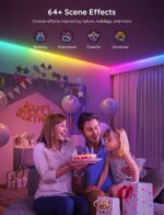 Govee RGBIC LED Strip Lights, Smart LED Lights for Bedroom, Bluetooth LED Lights... - Image 5