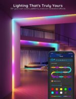 Govee RGBIC LED Strip Lights, Smart LED Lights for Bedroom, Bluetooth LED Lights... - Image 6