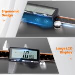 HARDELL Digital Caliper, Rechargeable Calipers with Large LCD Screen, Stainless ... - Image 7