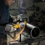DEWALT Angle Grinder, 4.5 Inch, 11 Amp, 11,000 rpm, With Paddle Switch, Ergonomi... - Image 8