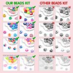 Dowsabel Bracelet Making Kit, Beads for Bracelets Making Pony, Kandi, Polymer Cl... - Image 5
