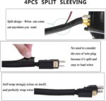 N NOROCME 192 PCS Cable Management Kit 4 Wire Organizer Sleeve,11 Cable Holder,3... - Image 6