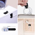 N NOROCME 192 PCS Cable Management Kit 4 Wire Organizer Sleeve,11 Cable Holder,3... - Image 7
