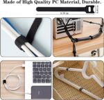 N NOROCME 192 PCS Cable Management Kit 4 Wire Organizer Sleeve,11 Cable Holder,3... - Image 9