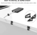 N NOROCME 192 PCS Cable Management Kit 4 Wire Organizer Sleeve,11 Cable Holder,3... - Image 10