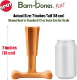 SPOT Bam-Bones Plus T Bone - Bamboo Fiber & Nylon, Durable Long Lasting Dog Chew... - Image 5