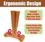SPOT Bam-Bones Plus T Bone - Bamboo Fiber & Nylon, Durable Long Lasting Dog Chew... - Image 10