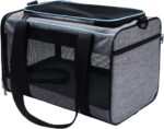 Vceoa 17.5x11x11 Inches Cat, Dog Carrier for Pets Up to 16 Lbs, Soft-Sided Cat B... - Image 3
