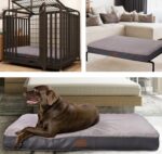 Sunheir Orthopedic Dog Bed for Large Dogs - Big Waterproof Dog Crate Bed with Re... - Image 7