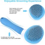 Depets Self Cleaning Slicker Brush, Dog Cat Bunny Pet Grooming Shedding Brush - ... - Image 3