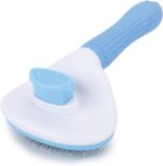 Depets Self Cleaning Slicker Brush, Dog Cat Bunny Pet Grooming Shedding Brush - ... - Image 5