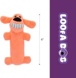 Multipet Original Loofa Dog Plush Toy - Squeaky Toy for All Dogs - Extra Soft Pl... - Image 6