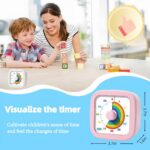 60-Minute Visual Timer, Countdown Timer for Kids and Adults, Kitchen timers for ... - Image 3
