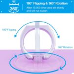 4 Pack Jsoerpay Cell Phone Ring Holder, Transparent Ring Holder 360°Rotation Fin... - Image 3