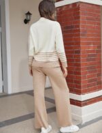 Tanming Women's Lounge Sets 2 Piece Outfits Knitted Pullover Sweater Tops Wide L... - Image 7