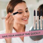 SAUBZEAN Light Gold Eyeshadow Stick Makeup, Waterproof Hypoallergenic Long Lasti... - Image 3