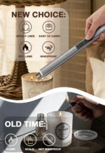 Electric Candle Lighter USB Rechargeable Plasma Arc Windproof Flameless with Saf... - Image 4