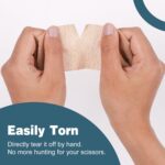 AZEN 8 Pack Self Adhesive Bandage Wrap, Elastic Cohesive Bandage Wrap, Skin Colo... - Image 7