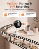 2K Cameras for Home Security, 5G & 2.4G WiFi Security Camera Indoor Outdoor for ... - Image 8