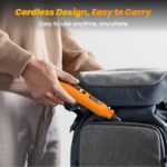 HARDELL Mini Cordless Rotary Tool, 5-Speed and USB Charging Rotary Tool Kit with... - Image 7