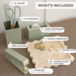 Aesthetic Desk Accessories Set - A Complete Desktop Organizer Set For Women Enha... - Image 5