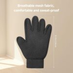 NVNAN Pet Hair Removal Glove for Dogs & Cats, 2-in-1 Deshedding Brush & Massage ... - Image 5