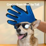 NVNAN Pet Hair Removal Glove for Dogs & Cats, 2-in-1 Deshedding Brush & Massage ... - Image 6