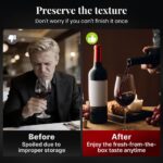 Silicone Wine Stopper for Wine Bottles, 2026 New Reusable Wine Bottle Stopper, S... - Image 4