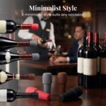Silicone Wine Stopper for Wine Bottles, 2026 New Reusable Wine Bottle Stopper, S... - Image 7