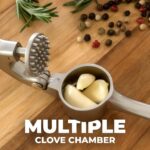 Zulay Kitchen Premium Garlic Press Set - Rust Proof Professional Garlic Mincer T... - Image 5