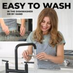 Zulay Kitchen Premium Garlic Press Set - Rust Proof Professional Garlic Mincer T... - Image 7