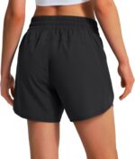 Ksmien Women's 5"/ 7" Athletic Running Shorts Quick Dry Lightweight Workout Gym ... - Image 3