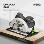 GALAX PRO 11 Amp Power Circular Saw, 6000RPM Corded Circular Saw with Adjustable... - Image 3
