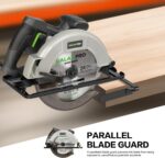GALAX PRO 11 Amp Power Circular Saw, 6000RPM Corded Circular Saw with Adjustable... - Image 7