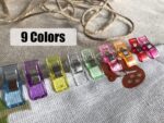 Sewing Clips,100 Pcs,Sewing Clips for Fabric,Fabric Clips for Sewing and Quiltin... - Image 4