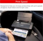 Canon PIXMA TR160 Wireless Portable Printer, 50-Sheet Paper Tray and 1.44" Displ... - Image 9