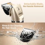 Dog Clippers for Grooming,Dog Grooming Kit for Heavy Thick Hair&Coats/Low Noise ... - Image 7