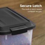IRIS USA Dog Food Storage Container, 2 Pack, Up to 30 lbs Each, Airtight Seal fo... - Image 8