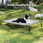 Simple Trending Raised Dog Bed for Large Dogs, Waterproof XL Dog Cot, Outdoor Co... - Image 7