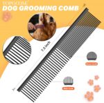 Dog Grooming Scissors Kit, Professional 6 in 1 Pet Scissors Sharp Shears Set - S... - Image 6